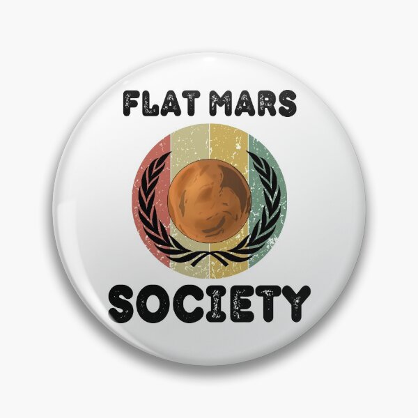 Item preview, Flat Mars Society Gift designed and sold by AnimaLovers.