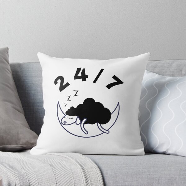 Aperçu de l'œuvre collection de produits drôles sleepyhead-lettre noire créée et vendue par Simplessss.