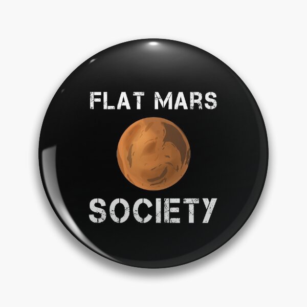 Item preview, Flat Mars Society Gift designed and sold by AnimaLovers.