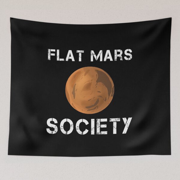 Item preview, Flat Mars Society Gift designed and sold by AnimaLovers.