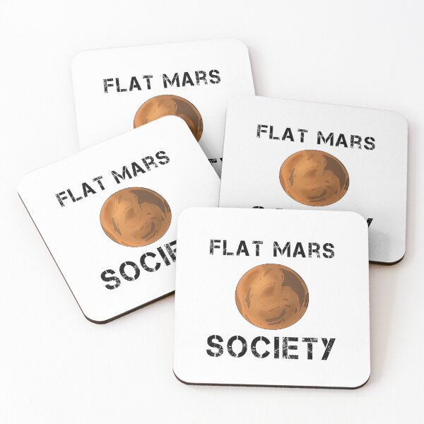 Item preview, Flat Mars Society Gift designed and sold by AnimaLovers.