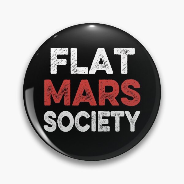 Item preview, Flat Mars Society Gift designed and sold by AnimaLovers.