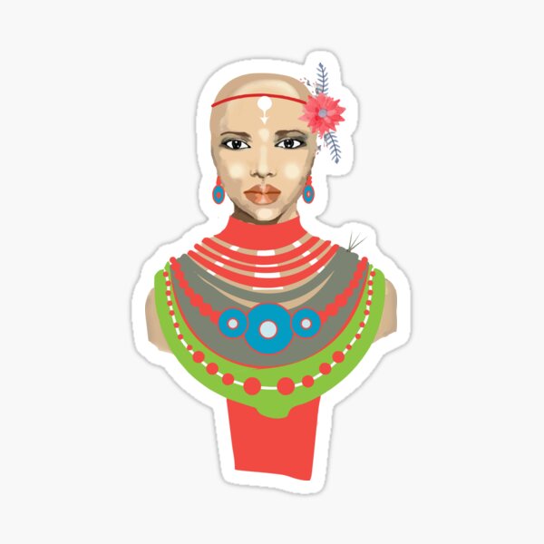 Maasai Sticker
