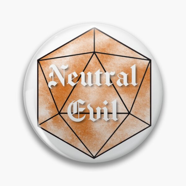 Item preview, Neutral Evil Alignment d20 designed and sold by BriannaZumbro.