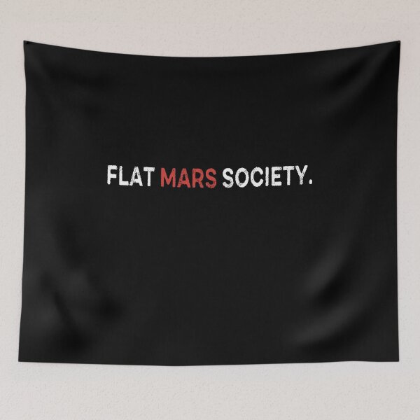 Item preview, Flat Mars Society Gift designed and sold by AnimaLovers.