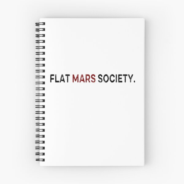 Item preview, Flat Mars Society Gift designed and sold by AnimaLovers.