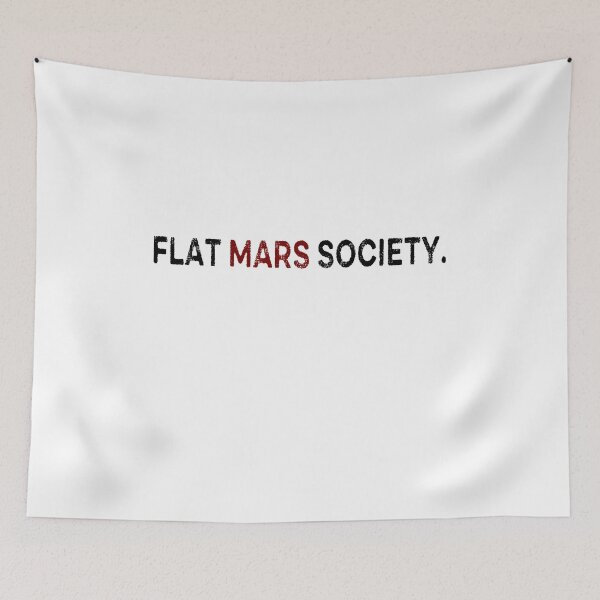 Item preview, Flat Mars Society Gift designed and sold by AnimaLovers.