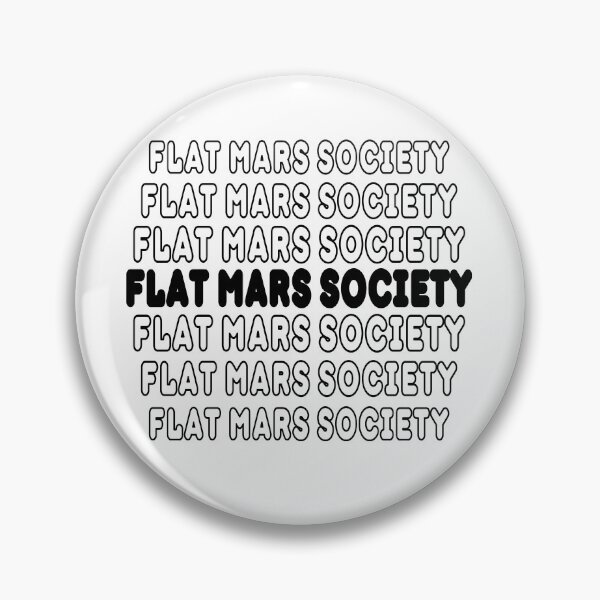 Item preview, Flat Mars Society Gift designed and sold by AnimaLovers.