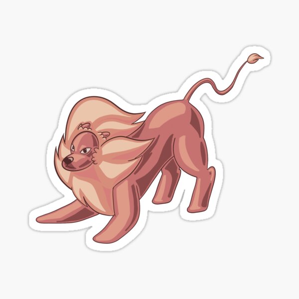 Shiny Lion Sticker