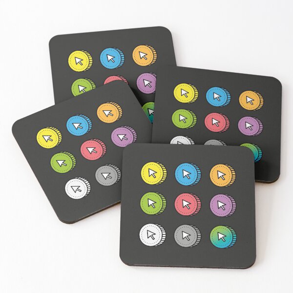 Item preview, Virtual currency - colorful coins designed and sold by Cat-designs.