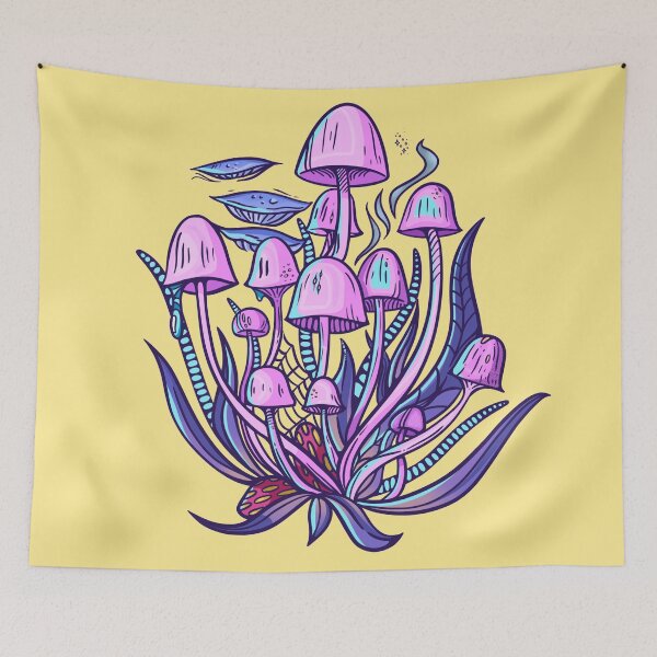 Item preview, Neon Mushroom designed and sold by rosiedoodles.