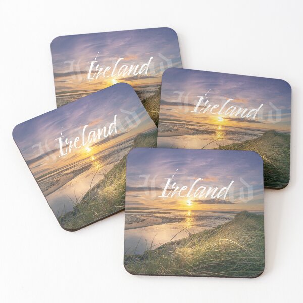 Item preview, IRELAND - Doonbeg River Mouth, Doughmore, County Clare  - Irish Landscape designed and sold by AOKeeshkaPhotos.