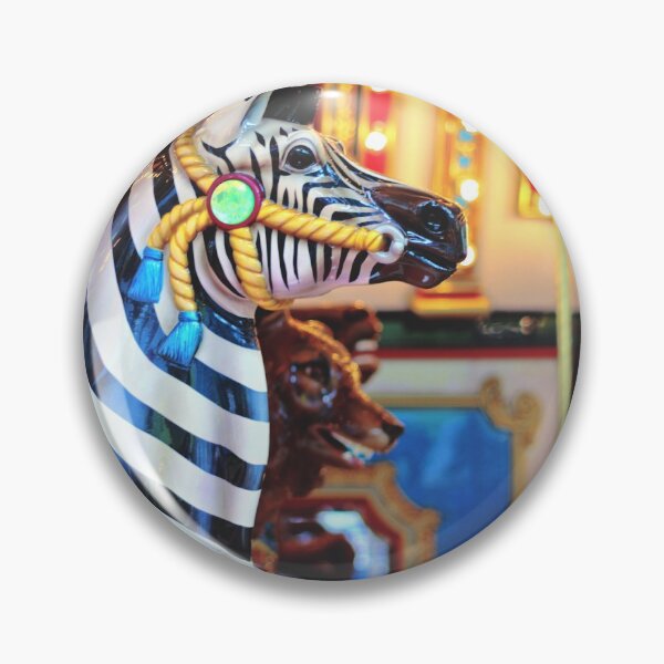 Carousel Zebra Pin