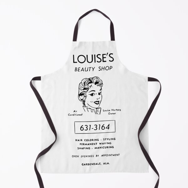 Item preview, 1963 Alabama Hair Salon Advertisement: Louise's Beauty Shop, Gardendale [black] designed and sold by bellatierra.