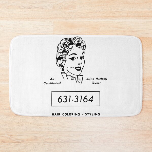 Item preview, 1963 Alabama Hair Salon Advertisement: Louise's Beauty Shop, Gardendale [black] designed and sold by bellatierra.