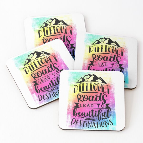 Item preview, Difficult Roads and Beautiful Destinations designed and sold by MixinMadness.