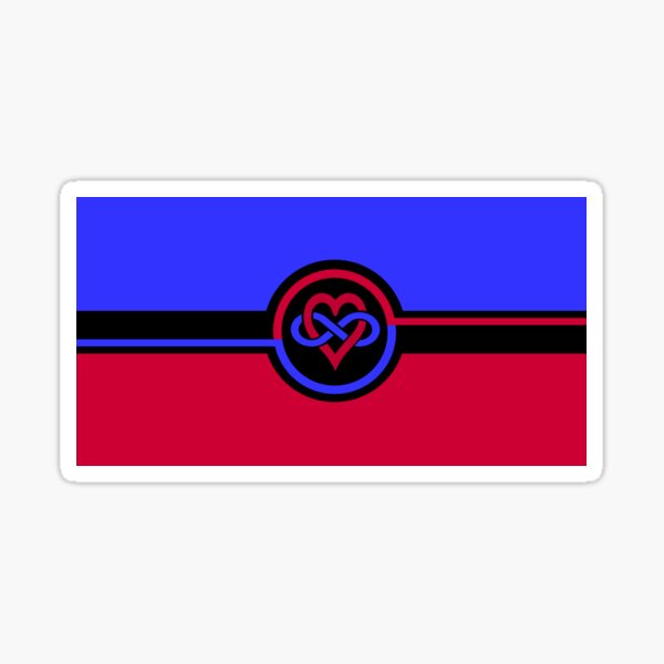 Polyamory Flag Sticker