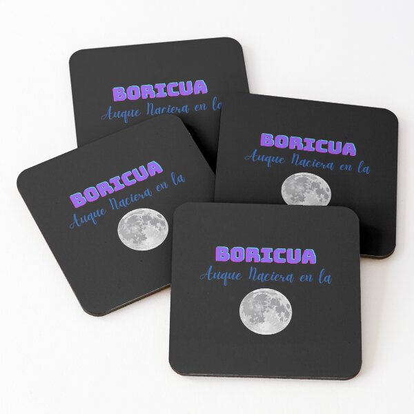 Item preview, Boricua Aunque Naciera en la Luna designed and sold by RelaxwithPR.