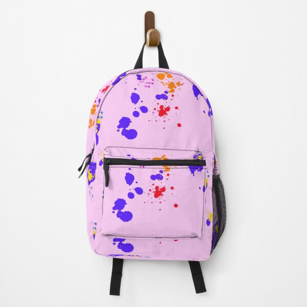 Item preview, Ink blots on a lilac background designed and sold by Auliv Art.