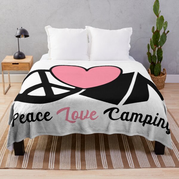 Item preview, Camping Lovers - Peace Love Camping designed and sold by Gymmer-Life.