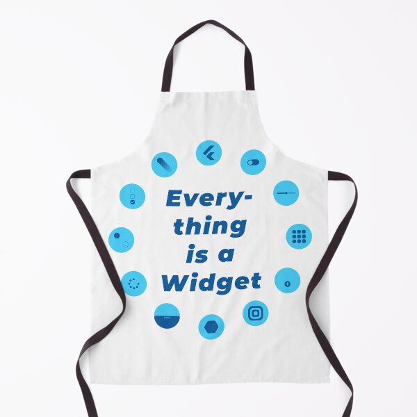 Item preview, Everything is a Widget - Flutter designed and sold by Mechashadow.