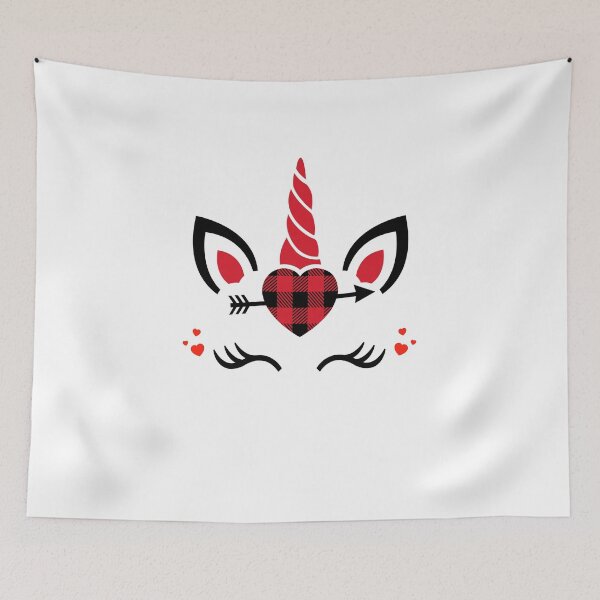 Item preview, Valentines day unicorn designed and sold by Dream Imagine Create ..