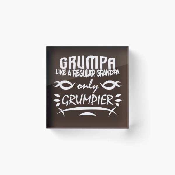 Item preview, Grumpa Like A Regular Grandpa Only Grumpier 2 designed and sold by Crystarowz.