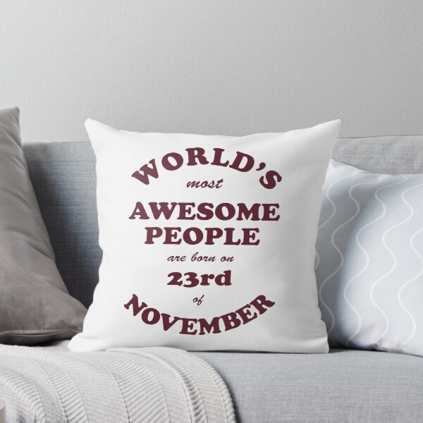 Item preview, Awesome People are born on 23rd of November designed and sold by beloknet.