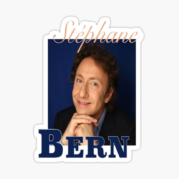 stephane bern t shirt Sticker