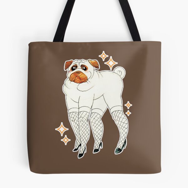 Item preview, Pug With Lady Legs designed and sold by SaradaBoru.