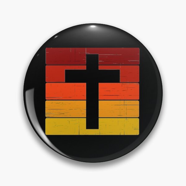 Item preview, The Cross, sunset colors designed and sold by GeneralJesus.