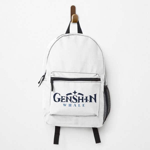 Item preview, Genshin impact whale logo typography designed and sold by Morcawork.