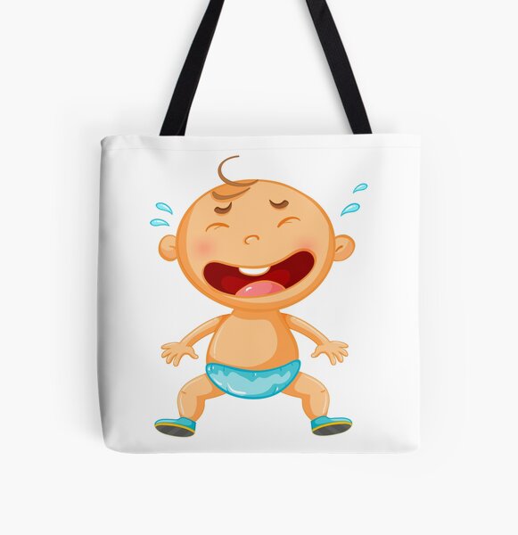 Tote Bag Bebe Garcon Debout Avec Couche Culotte Dessin Couleurs Par Thimoteedesign Redbubble