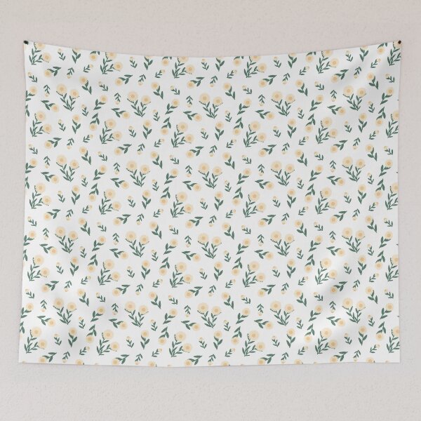 Item preview, Daisy Floral Seamless Pattern designed and sold by MikaelasMeadow.