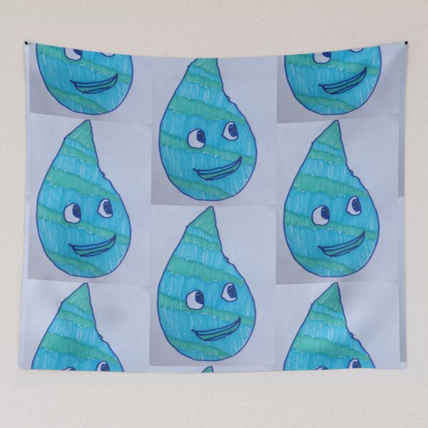Item preview, Rain Drop Face designed and sold by Ovahill.