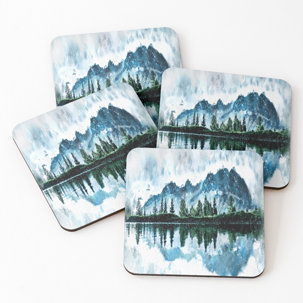 Item preview, Coasters (Set of 4) designed and sold by Tifaprint.