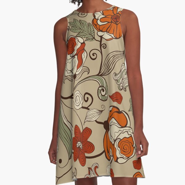 Tracery A-Line Dress