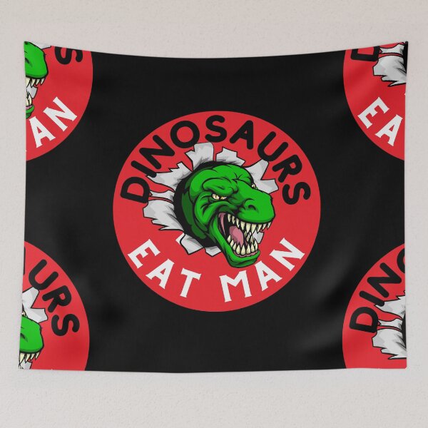 Item preview, dinosaurs eat man ? /  dinosaurs eating people ? designed and sold by jaivikartist.