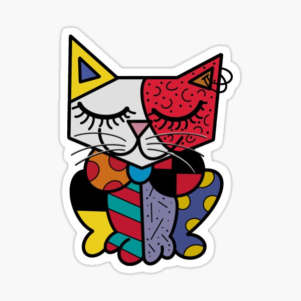 Item preview, Colorful Cats Funny, Custom Designs designed and sold by Phenixcustom.