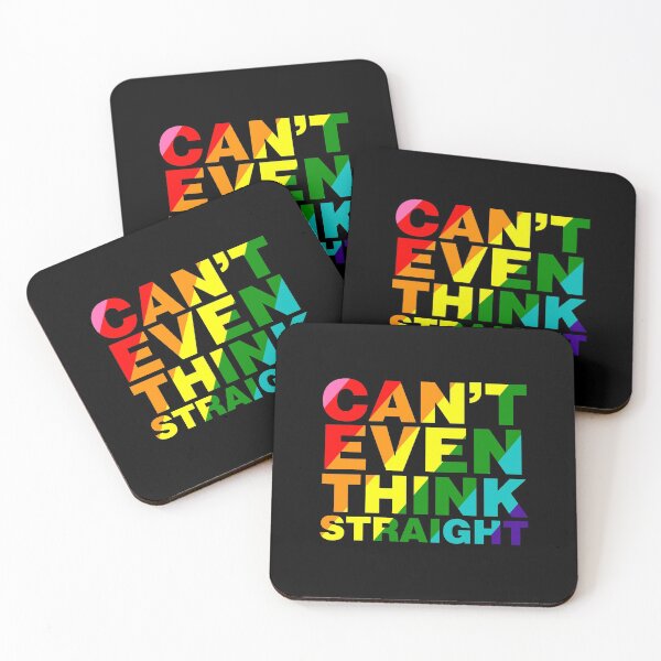 Item preview, Can't Even Think Straight designed and sold by angus77ok.
