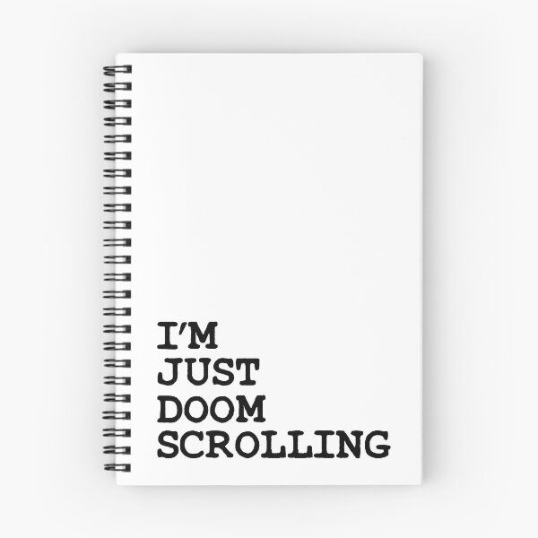 Item preview, I'm Just Doom Scrolling designed and sold by REACTIVIST.
