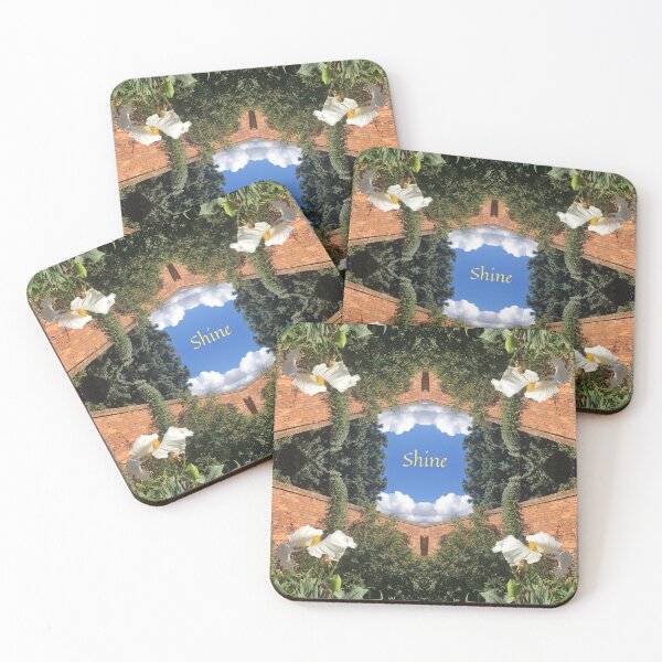 Item preview, White Poppies Pellucid in the Summering Sun: Blue Skies, Green Gardens - Shine designed and sold by RoseAromas.