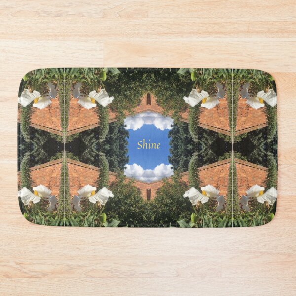 Item preview, White Poppies Pellucid in the Summering Sun: Blue Skies, Green Gardens - Shine designed and sold by RoseAromas.