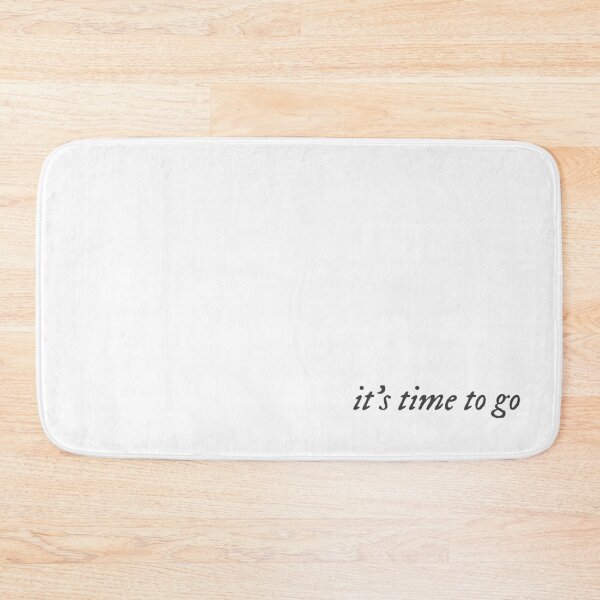 Item preview, It's Time To Go Sticker designed and sold by Hallie Walker.