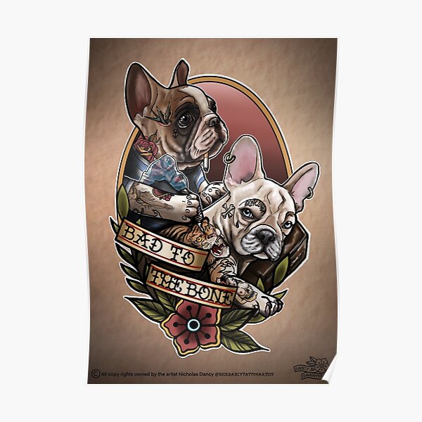 Bad to the bone Poster