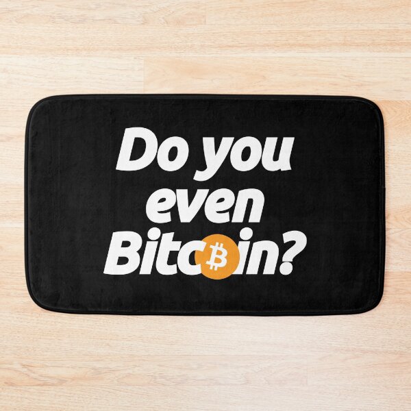 Item preview, Do you Even Bitcoin Btc - Crypto Blockchain Currency Finance Quote designed and sold by elhefe.