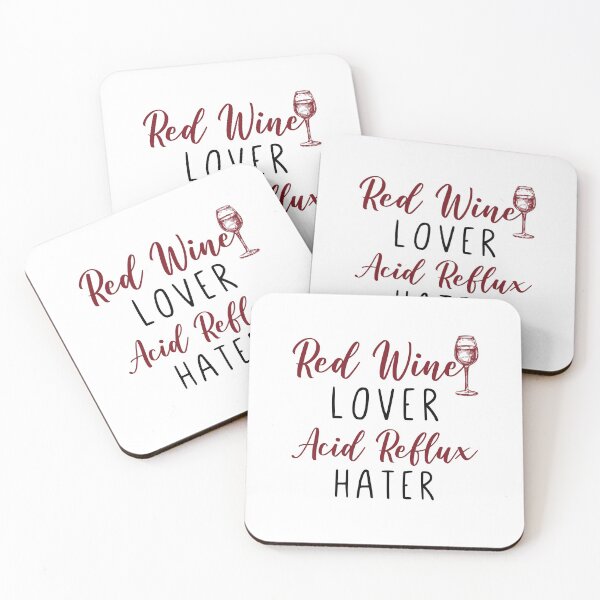 Item preview, Red Wine Lover, Acid Reflux Hater - Funny Grape Lover Sayings designed and sold by Scratches Tees.