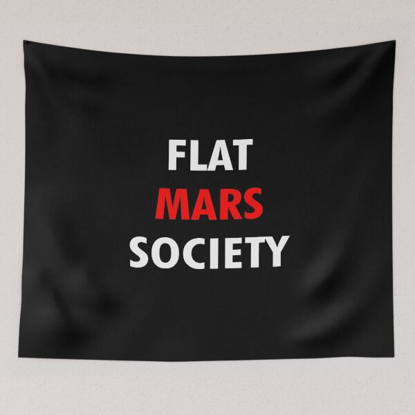 Item preview, Flat Mars Society  designed and sold by FLASHOP.