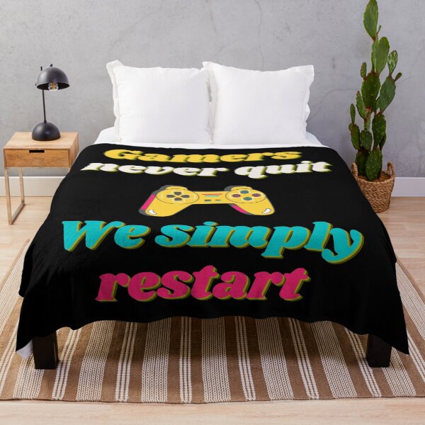 Item preview, Gamers never quit we simply restart 2 designed and sold by Rainces.