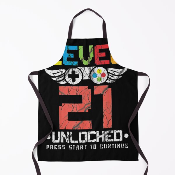 Item preview, Level 21 Unlocked Funny Video Games Lover 21 Birthday Gift T shirt designed and sold by sherriwester.
